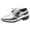 Silver, variant on LUOGENLI Boys Sneakers Size 11C Boys Leather Shoes Four Seasons New Pattern Fashion Simple And Solid Color Comfortable Non Lace Up Pointed Toe Dance Performance Shoes 22