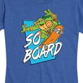 thumbnail image 3 of Teenage Mutant Ninja Turtles - So Board - Women's Short Sleeve Graphic T-Shirt, 3 of 5