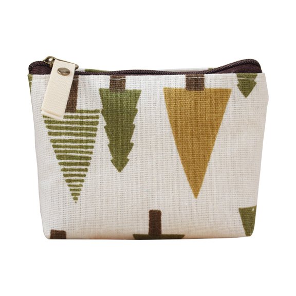 Small Moneys Bag Purse Small Canvas Purse Zipper Change Purse Small Zipper Pouch Mini Storage Bag