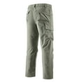 thumbnail image 5 of Men's Military Pants Water-Resistant Elastic Waist Cargo Pants with Pockets Big and Tall Pants Ripstop Lightweight Outdoor Hiking Cargo Pants Trousers,Green M, 5 of 7