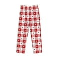 thumbnail image 5 of Balery Plaid Heart print Men's Pajama Pants,Ultra Lightweight Pjs,Lounge Pant-Medium, 5 of 9