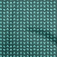 thumbnail image 1 of oneOone Cotton Silk Turquoise Green Fabric Geometric Craft Projects Decor Fabric Printed By The Yard 42 Inch Wide, 1 of 5