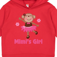 thumbnail image 3 of Inktastic Mimi's Girl Monkey Toddler Hoodie, 3 of 4