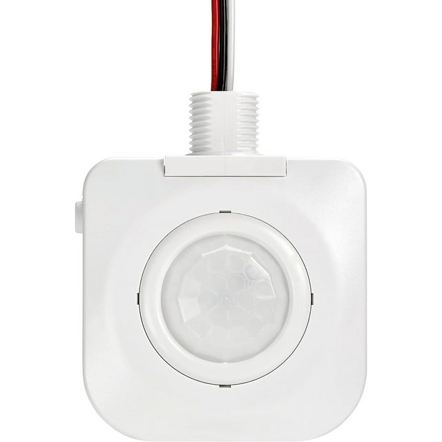 High Bay Fixture Mount - 360 Degree PIR Occupancy Sensor, Hard Wired Indoor Motion Sensor, Automatic Commercial or Residential Lighting Solution, Max Height 30 Ft, 120-277V