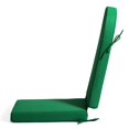 thumbnail image 4 of WestinTrends Adirondack Chair Cushion, Weather Resistant Patio Rocking Chair Cushion High Back, Dark Green, 4 of 15
