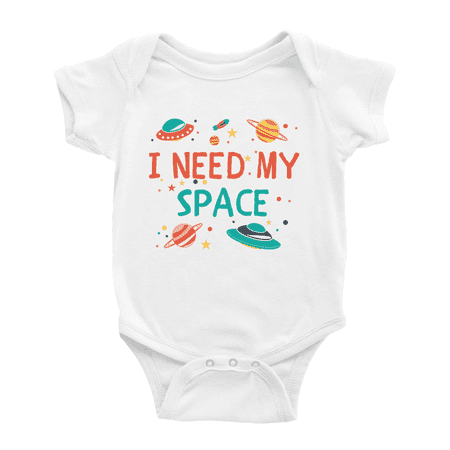 

I Need My Space Funny Baby Girl Boys Romper