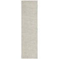 thumbnail image 5 of SAFAVIEH Natura Madrid Geometric Runner Rug, Ivory/Silver, 2'3" x 12', 5 of 9