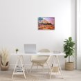 thumbnail image 3 of Stupell Industries Summer Beach Landscape Nature Painting Gray Framed Art Print Wall Art, 20 x 16, 3 of 9