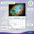 EcoEarth 12Month Wall Calendar for 2024, Vertical 11x17 Space Monthly