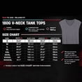 thumbnail image 6 of Ghost Pumpkin Graphic Top V Neck Sleeveless Halloween Women’s Casual Shirt, 6 of 6