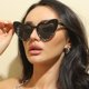 thumbnail image 3 of Gafas de terre de moda, gafas de terre clásicas, gafas de protección para vacaciones, playa, , Gris negro negro gris, 3 of 9