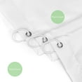 thumbnail image 6 of VOTRUDI Romantic Heart Shower Curtain Set - Waterproof 4-Piece Bathroom Set with Floor Mat, Valentine's Day Theme, Roses Design for Couples,71x71in, 6 of 9
