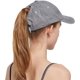 thumbnail image 2 of JM Gorra de béisbol de algodón lavada en rojo y gris desgastado de 2 piezas para mujer JM, 2 of 5
