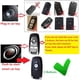 thumbnail image 5 of Riwesomey Funda para llave de coche con llavero Funda para llaves de vehículo Extraíble TPU Protector Accesorios Reemplazo para Ecosport 2018-2019 Type2 NO2 Riwesomey VI016727-03B, 5 of 6