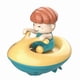 thumbnail image 1 of Baby bath water toy - Windup Speed Boat Bath Toy, Funny Bathtub Yacht Toy Clockwork Ski Jet Ship Toy Boat Tub Toy Yacht Water Toy for Boys and Girls (yellow-Blue), 1 of 5