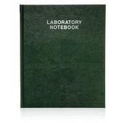 ZQRPCA, Laboratory Notebook, 96 Pages 3001HC Green Hard Cover