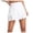 White, variant on Ediodpoh Tennis Skirt High Waist Pleated Tennis Skirt with Pockets for Women Stretchy Sports Skirt Comfortable Activewear Mini Skirts for Women Black M