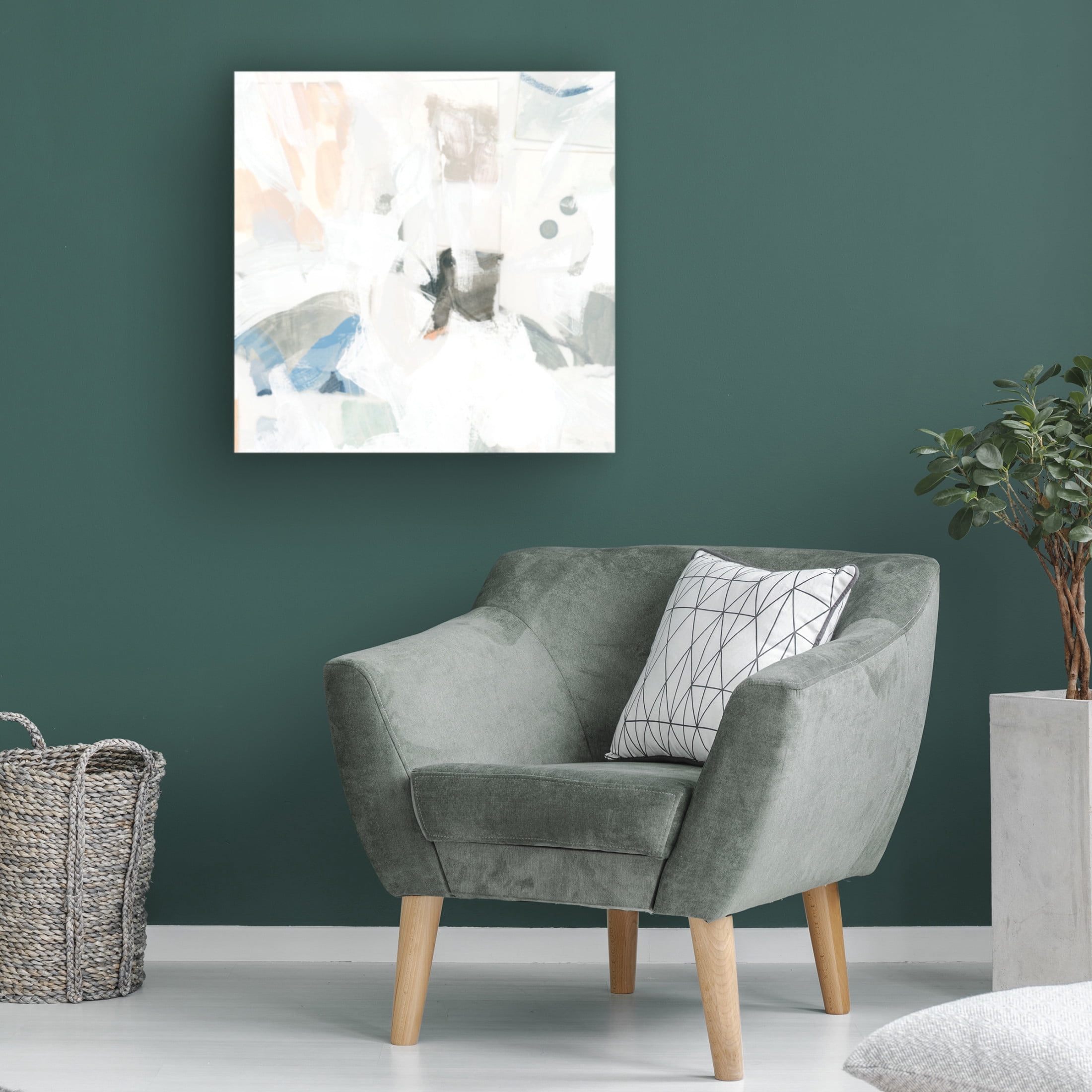 Trademark Fine Art June Erica Vess  Estilo II Canvas Wall Art