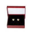 thumbnail image 4 of Broquel Mariposita con circonia Chapa de Oro 18K Horoz WH506, 4 of 5