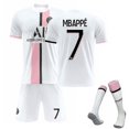 thumbnail image 2 of 22/23 Adultos Niños Fútbol Kits completos Trajes de entrenamiento de fútbol Ropa deportiva 21/22 22/23-21 22 Kit de visitante Mbappe 7-Adult L Computadora Computadora Computadora portátil, 2 of 3