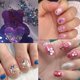 thumbnail image 5 of Lentejuelas con purpurina para decoración de uñas, escamas holográficas para decoración de uñas, 12 rejillas, calcomanías de uñas plateadas con láser, confeti brillante para de, 5 of 5