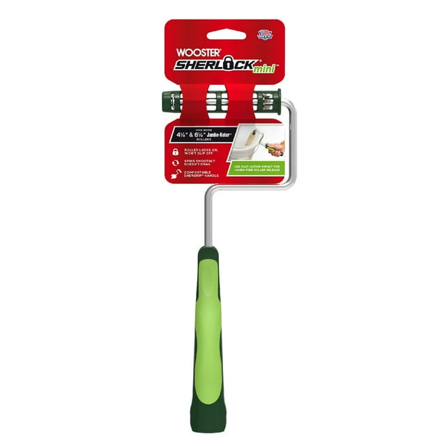 Rodillo de pintura Wooster Jumbo-Koter Shergrip 4,5 cm de ancho