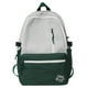 thumbnail image 1 of Mochila informal para mujer, mochila escolar de color en contraste con colgante para viaje (verde) Likrtyny Para Estrenar, 1 of 9