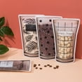 thumbnail image 4 of Coofit 4PCS Resealable Bags Zip Lock Smell Proof Poly Bags Reclosable Bags for Food, 4 of 10