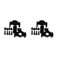 thumbnail image 4 of VONKY Full Potential Of RC Car Steering Cup For ECX 1/12 Rc RGT 136100 black 2Set, 4 of 6
