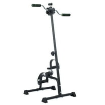 AQSQ Pedal Exerciser Bike, Hand Arm Leg Knee Peddler, Adjustable Fitness Recovery Equipment for Seniors, Elderly Physical Therapy Exercise Bike for Total Body, with Monitor