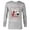 Athletic Heather, variant on Disney Villains Holiday Christmas Naughty is the New Nice - Long Sleeve T-Shirt for Men - Customized-White
