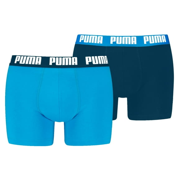 Puma Men Boxer Shorts Cotton Blue Xl