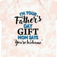 thumbnail image 4 of Inktastic I'm Your Fathers Day Mom Says You're Welcome Boys or Girls Baby Bodysuit, 4 of 5