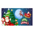 thumbnail image 1 of Ramiter Christmas Garage Door Tapestry Home Background Wall Cloth Colorful Red And Green Patterns Festive Party Decoration Tapestry Wall Sheets, 1 of 4
