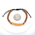 thumbnail image 7 of Faith Over Fear Bracelets for Women Men Motivational Inspirational Gift Cross Bracelet for Her Him Y2300 (Bronze Color), 7 of 7