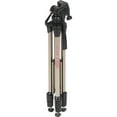 thumbnail image 6 of Slik U9000 3-Section Aluminum Tripod and 3-Way Pan Head, Black, Bundle with TBM Medium Tripod Bag, 6 of 8