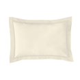 thumbnail image 1 of Fresh Ideas FRE201XXIVOR07 Poplin Tailored Pillow Sham  Ivory - Standard, 1 of 1