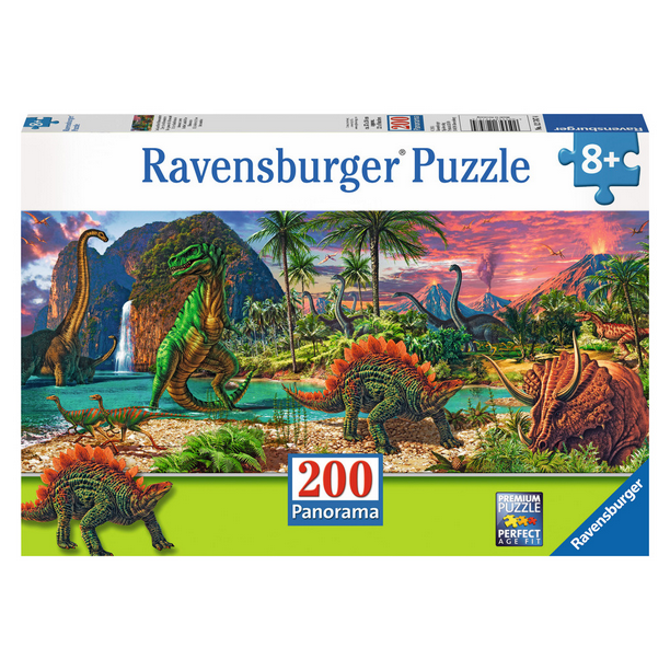 Ravensburger - 12747 au Pays des Dinosaures (Énigme de 200 Pièces)