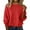 Red 1, variant on BLVB Fall Sweater for Women Trendy Crewneck Long Sleeve Knitted Pullover Tops Lightweight Soft Comfy Warm Sweater