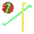 thumbnail image 2 of 2-10Pcs Easy Hook Loop Tyer Disgorger Tool Tie Fast Knot Tying Tool for Fly Fishing Line Tier Kit Fishing Detacher Device Pesca A 10PCS, 2 of 5