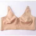thumbnail image 4 of Stamzod Plus Size Womens Wireless Bra Wire Free Comfort Push Up Underwear Daily Bras Bralette, 4 of 6