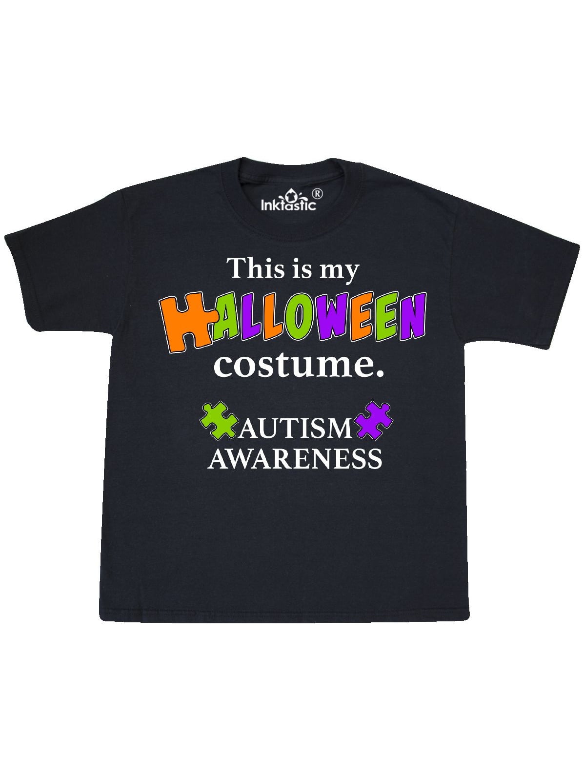 This is my Halloween Costume Autism Awareness Youth TShirt Walmart