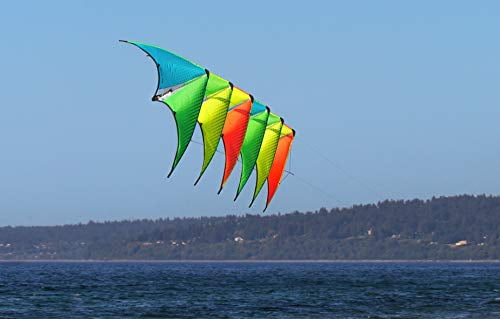 Prism Neutrino Stacker Kite - Orange/yellow