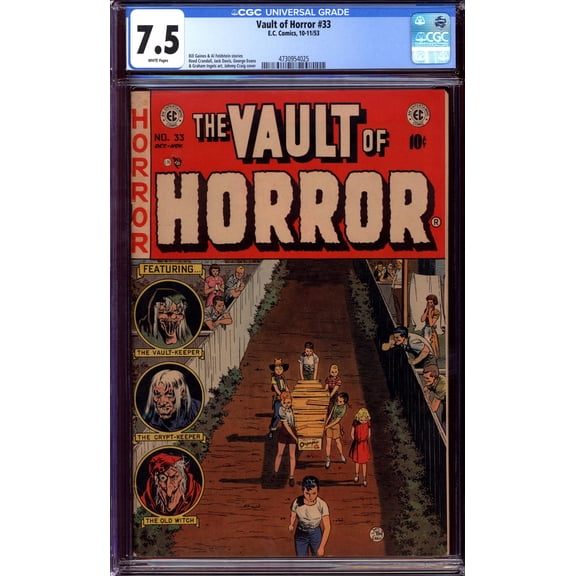 Vault of Horror #33 - CGC 7.5 Comic Book
