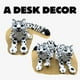 thumbnail image 4 of Leopardo de las nieves Yipintang de Fidget Animal, 20 cm, impreso en 3D, 4 of 7