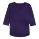 thumbnail image 2 of Alfani Womens Keyhole Pullover Blusa, Púrpura, X-Large Alfani Pull-over, 2 of 2