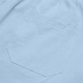 thumbnail image 5 of Quotay Boys Casual Shorts Pull On Elastic Waist Summer Beach for with Pockets Baggy Pants 8-16 Years Light Blue,11-12 Years, 5 of 7