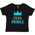 thumbnail image 3 of Inktastic Prince, Little Prince, King, Crown, Baby Boy Boys Baby T-Shirt, 3 of 5
