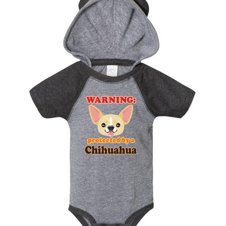 

Inktastic Protected by a Chihuahua Gift Baby Boy or Baby Girl Bodysuit
