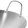 thumbnail image 3 of HINTRMENT Round Bottom Pan for Brown Cooking Woks Easy Cleaning 1Pack, 3 of 8